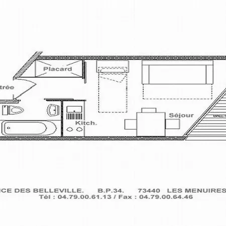 Lumineux Et Agreable - Au Pied Des Pistes - Balcon Sud - 20m² 4 Pers - Fr-1-344-1142 Apartment